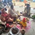 स्वामी विवेकानंद शिक्षण संस्थान में बसंत पंचमी के अवसर पर मां सरस्वती की धूमधाम से की गई पूजा